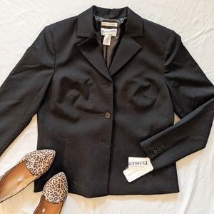 NWT Pendleton Vintage Black Threw Button B…